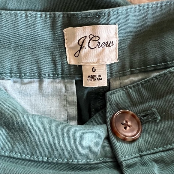 J. Crew pleated chino pant Alhambra green - Picture 6 of 8